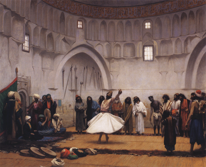 Jean - Leon Gerome The Whirling Dervishes